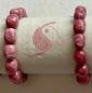 Preview: Armband Thulit Nuggets, ca. 10–12 mm – Mut, Lebenskraft & Aufbruch